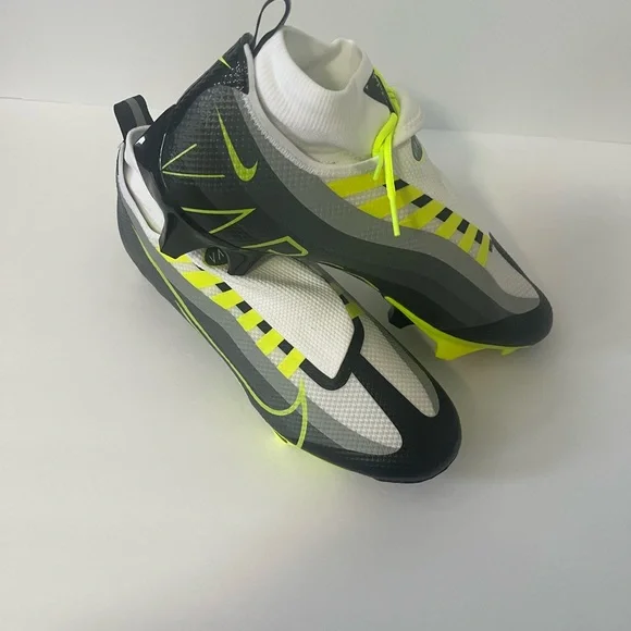 Nike Vapor Edge Pro 360 Neon Volt Dark Smoke Grey Black DQ3670-071 sz 8 Men's